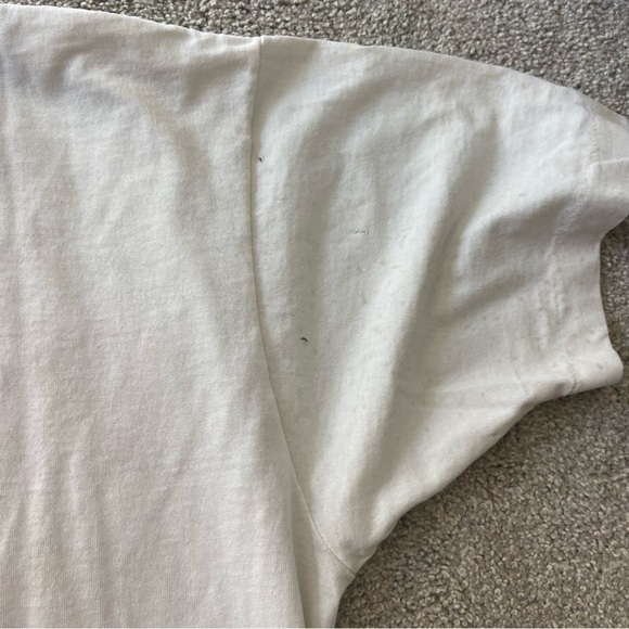 Steve Yzerman Detroit Red Wings Vintage 1988 Hanes Tee Paper Thin White Large - Picture 4 of 8